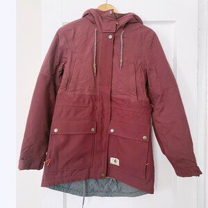 Holden Women's ski snowboard Shelter Jacket Burgundy Purple Size M